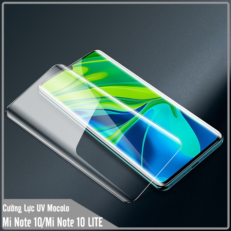 Cường lực UV Mocolo cho Xiaomi Mi Note 10 - Note 10 Pro - Note 10 Lite - Mi CC9 Pro, che camera