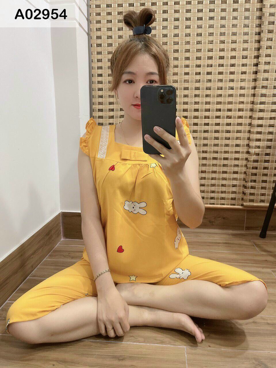 Set Bộ Kate Lụa Lững Dễ Thương