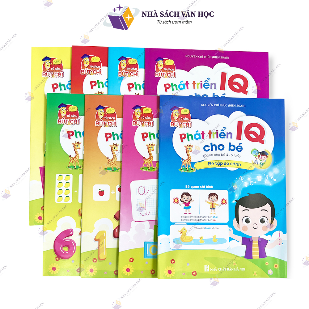 Sách - phát triển iq cho bé - dành cho bé 4-5 tuổi