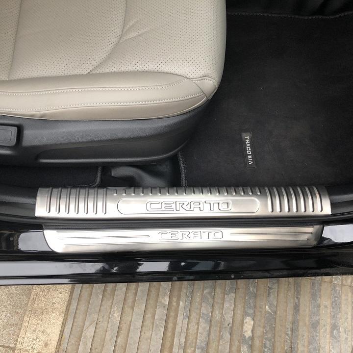 Ốp bậc trong và ngoài cerato 2019-2021 inox