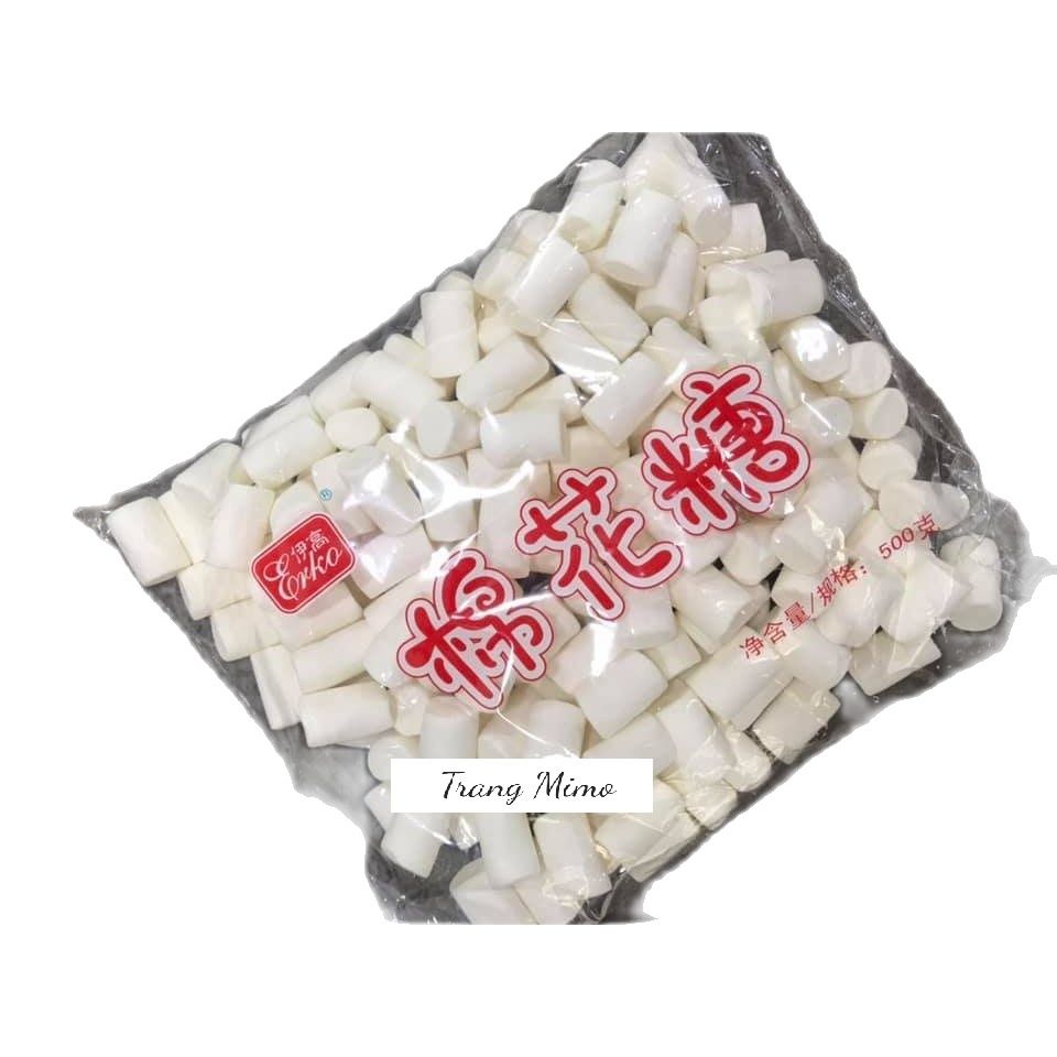 Kẹo marshmallow trắng Erko 500g (viên nhỏ)