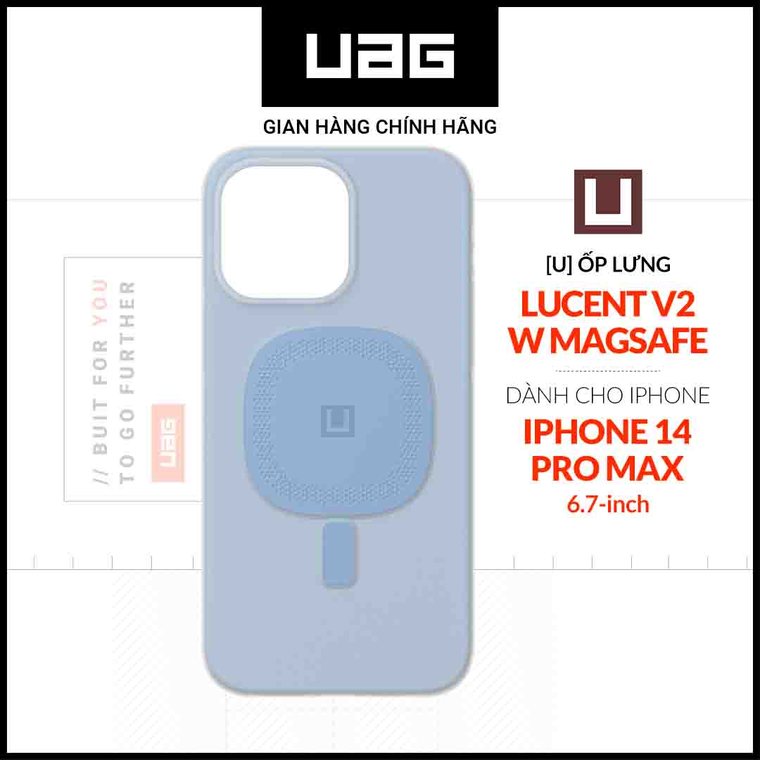 [U] Ốp Lưng UAG LUCENT V2 W Magsafe Cho iPhone 14 Pro Max [6.7 INCH]