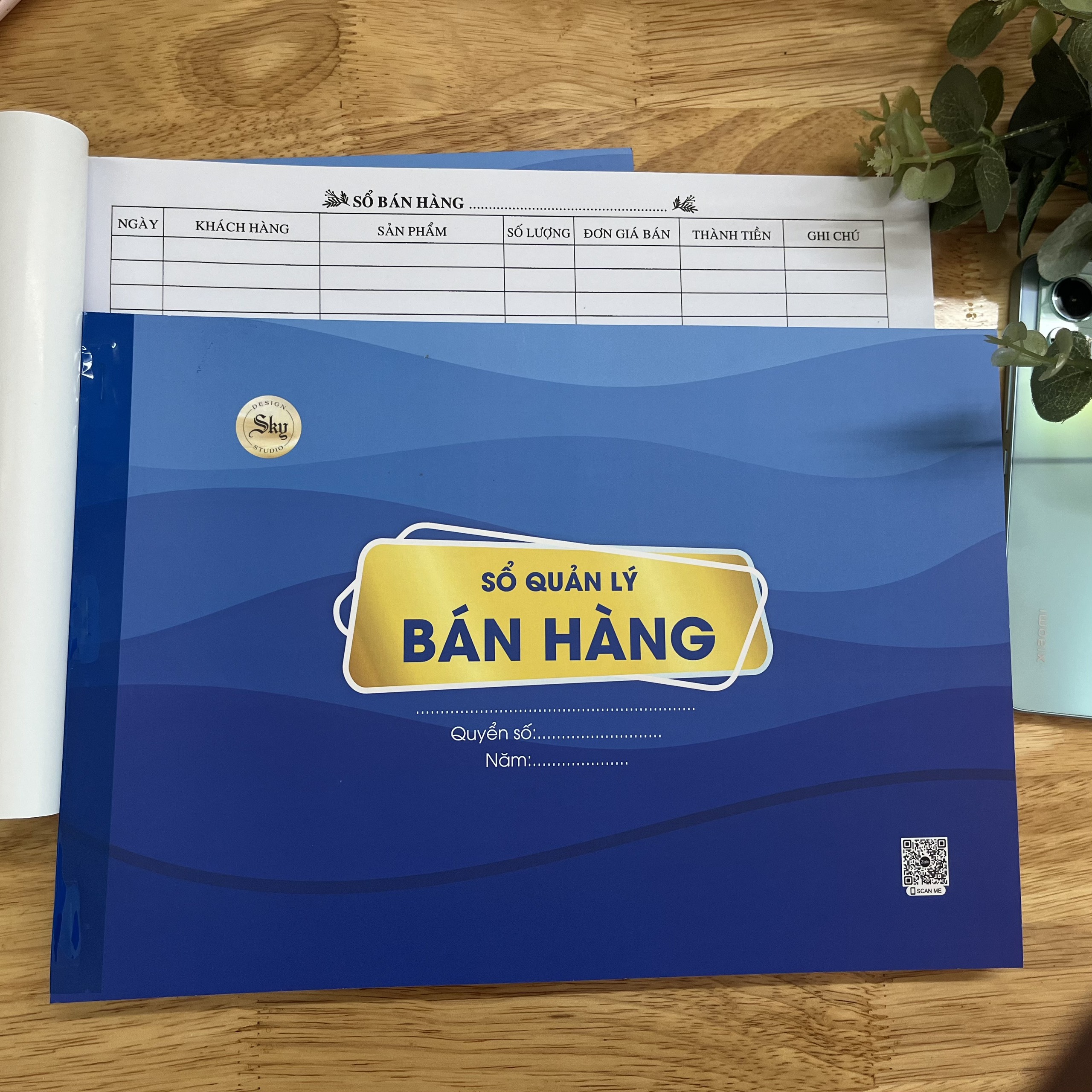 Sổ bán hàng a4 - 100 tờ/quyển