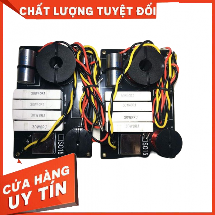 Mạch phân tần 2 loa hỗ trợ chống hú cao cấp: Giá 2 chiếc