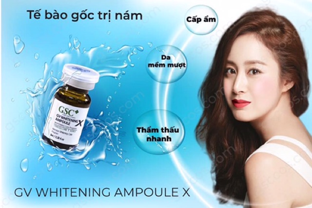 Tế Bào Gốc Trắng Da, Giảm Thâm Nám Gsc