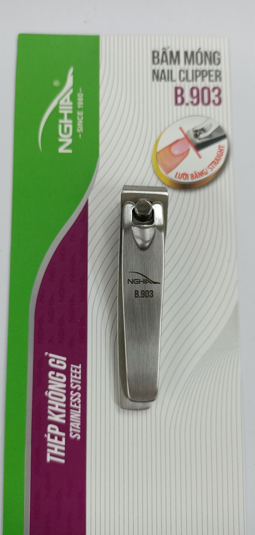 (Chính Hãng) Kềm Nghĩa Bấm cắt móng tay  B901, B902