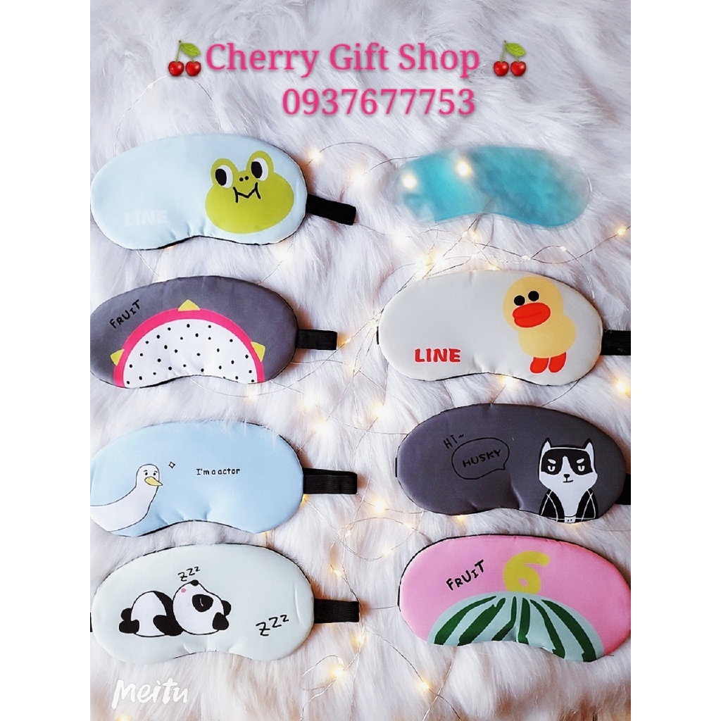 Bịt Mắt Ngủ Che Mắt Ngủ Có Túi Gel Mát Lạnh