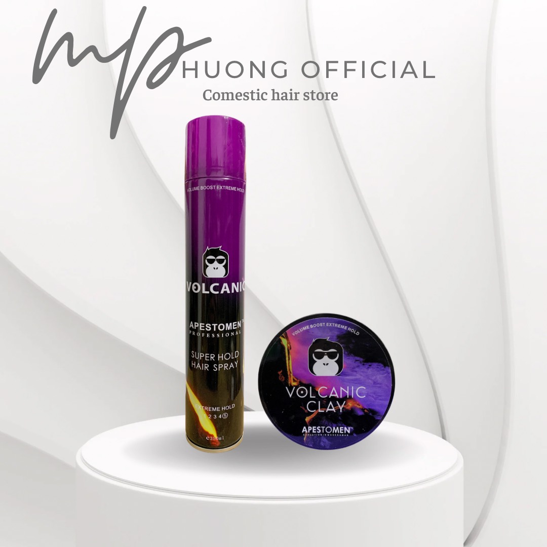 Combo gôm sáp Volcanic Clay , thu hút mọi ánh nhìn