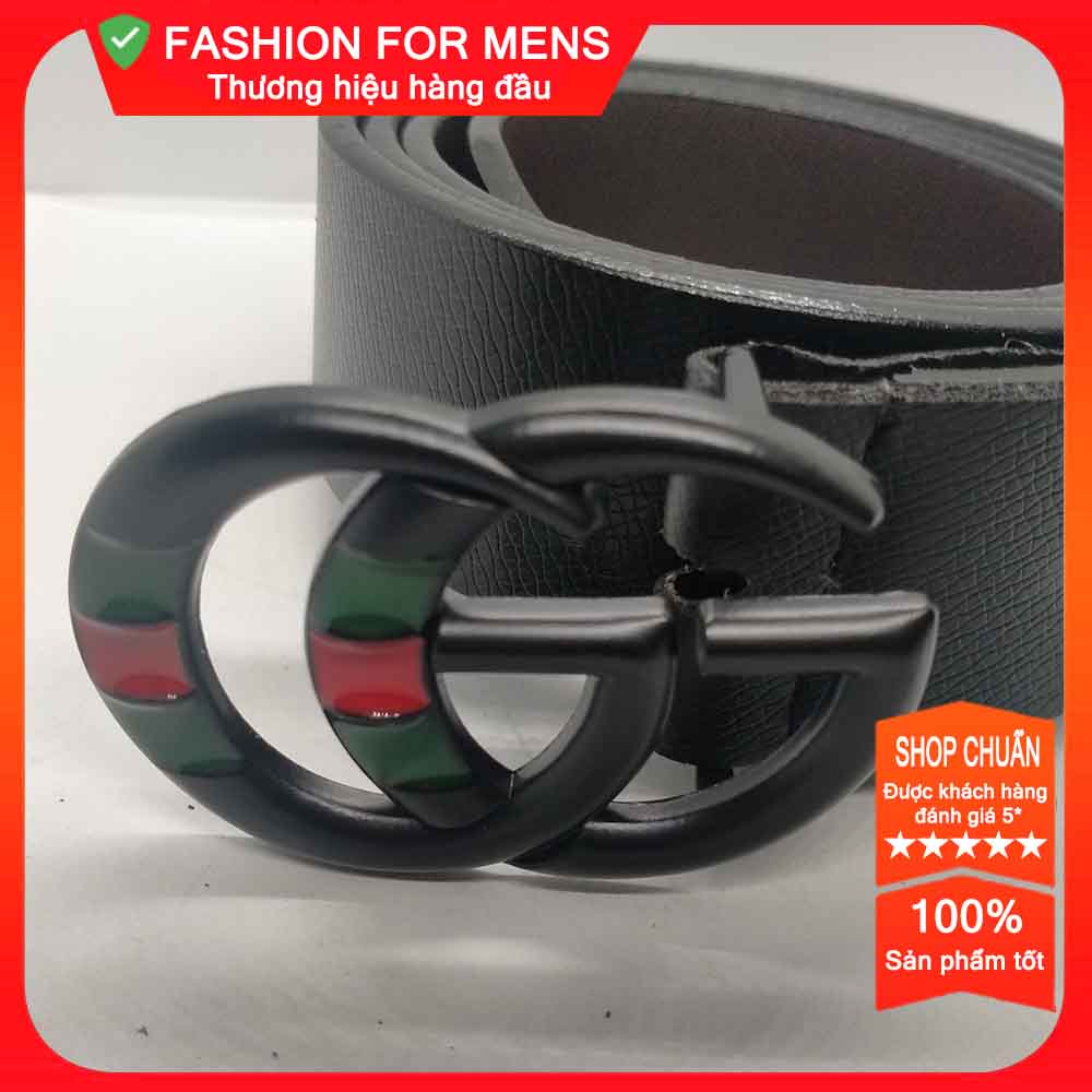 [Hàng Xịn] Thắt lưng nam Dây Nịt Nam 2 chữ GG siêu đẹp