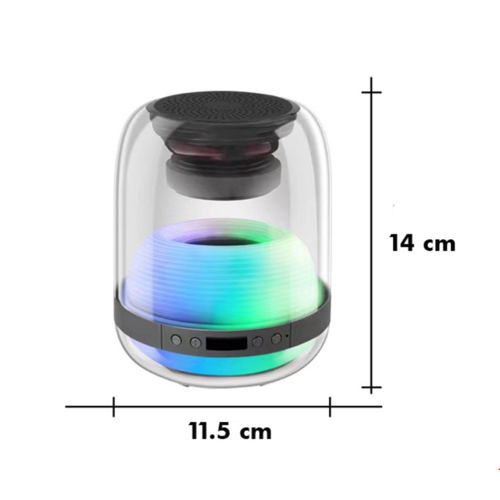 Loa bluetooth đèn LED L30 Loa Bluetooth L30, Loa Bluetooth Mini Có Đèn LED Loa Bluetooth Đèn Led L30 Âm Bass Siêu Ấm