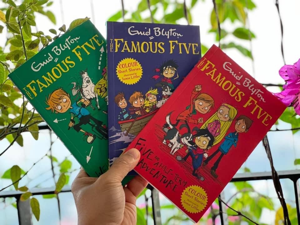 Bản nhập 15 mới nhất - The Famous five adventures colletion