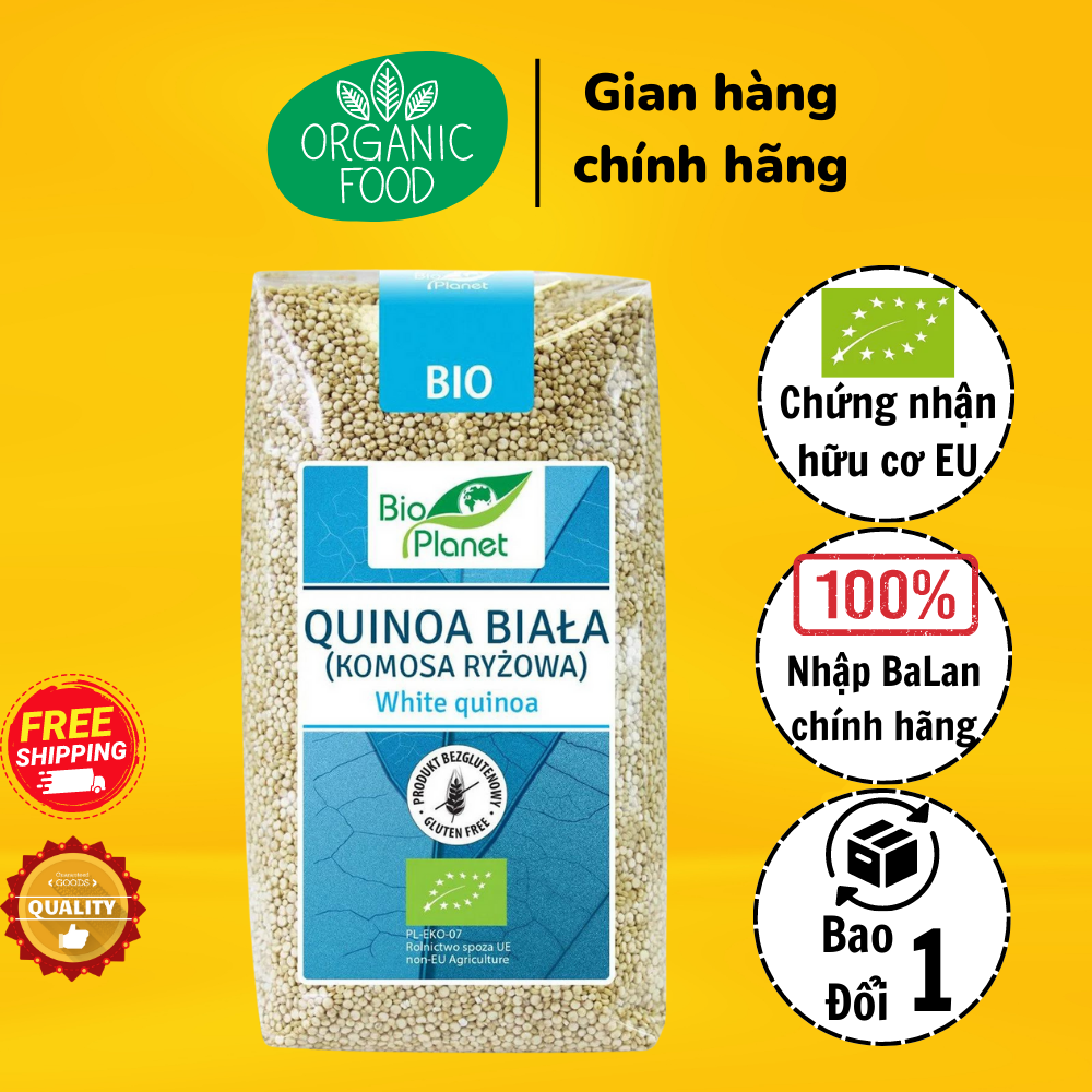Hạt Diêm Mạch Trắng Bio Planet Hữu Cơ 500g - Tốt Cho Sức Khỏe