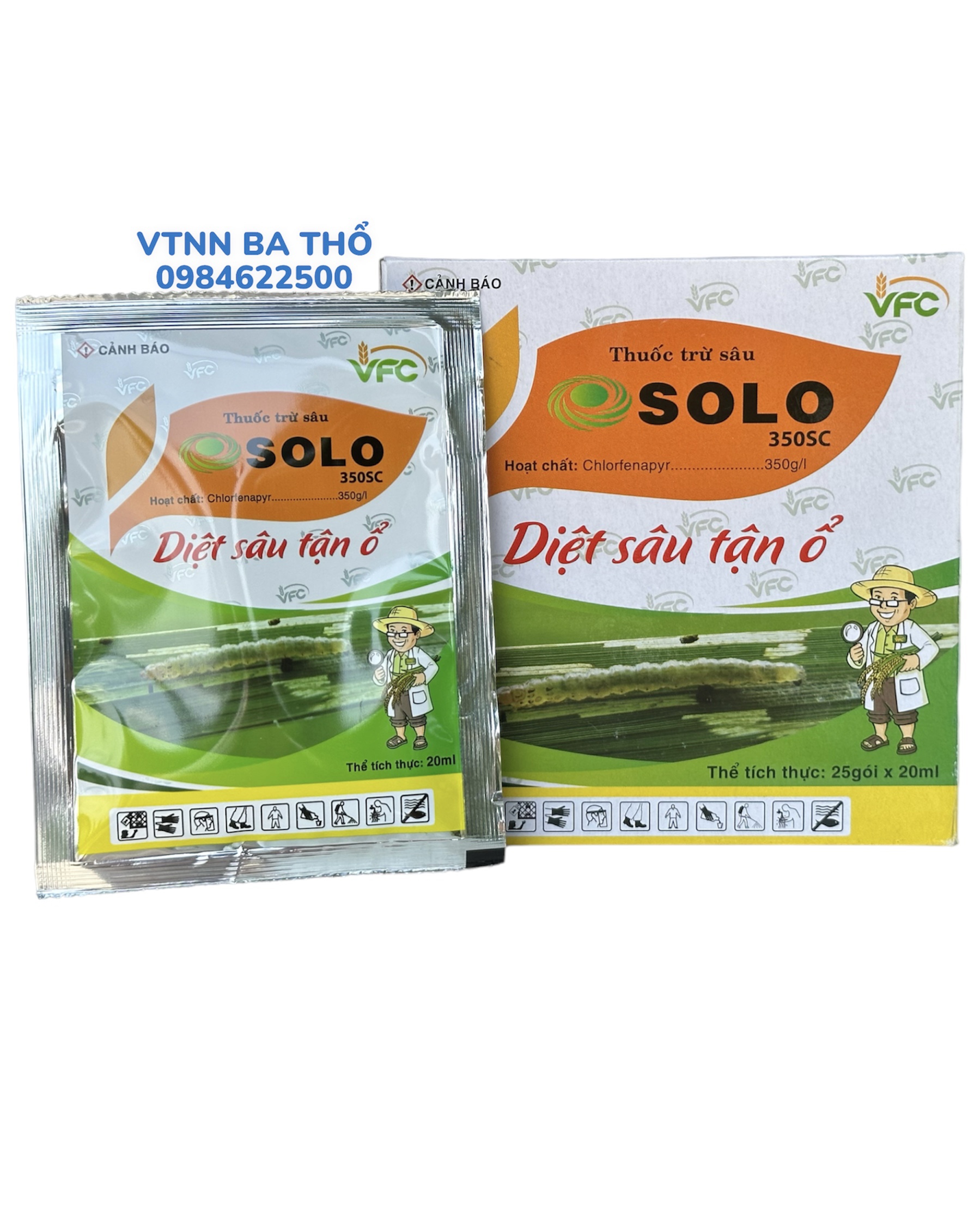 Thuốc Trừ Sâu SOLO 350SC 20ml (gói)