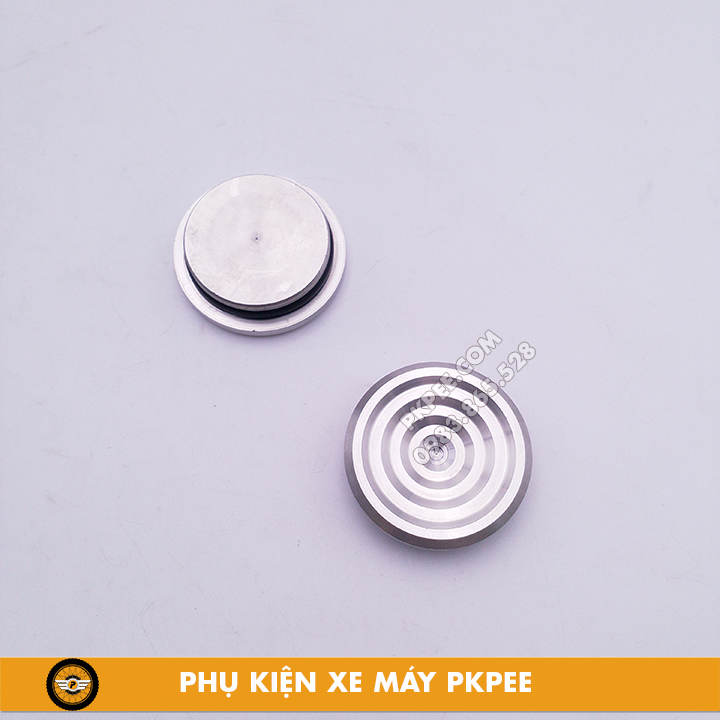 Nút chụp hộp sên, chụp cacte che sên inox 304 gắn dream, wave, future, sirius, jupiter