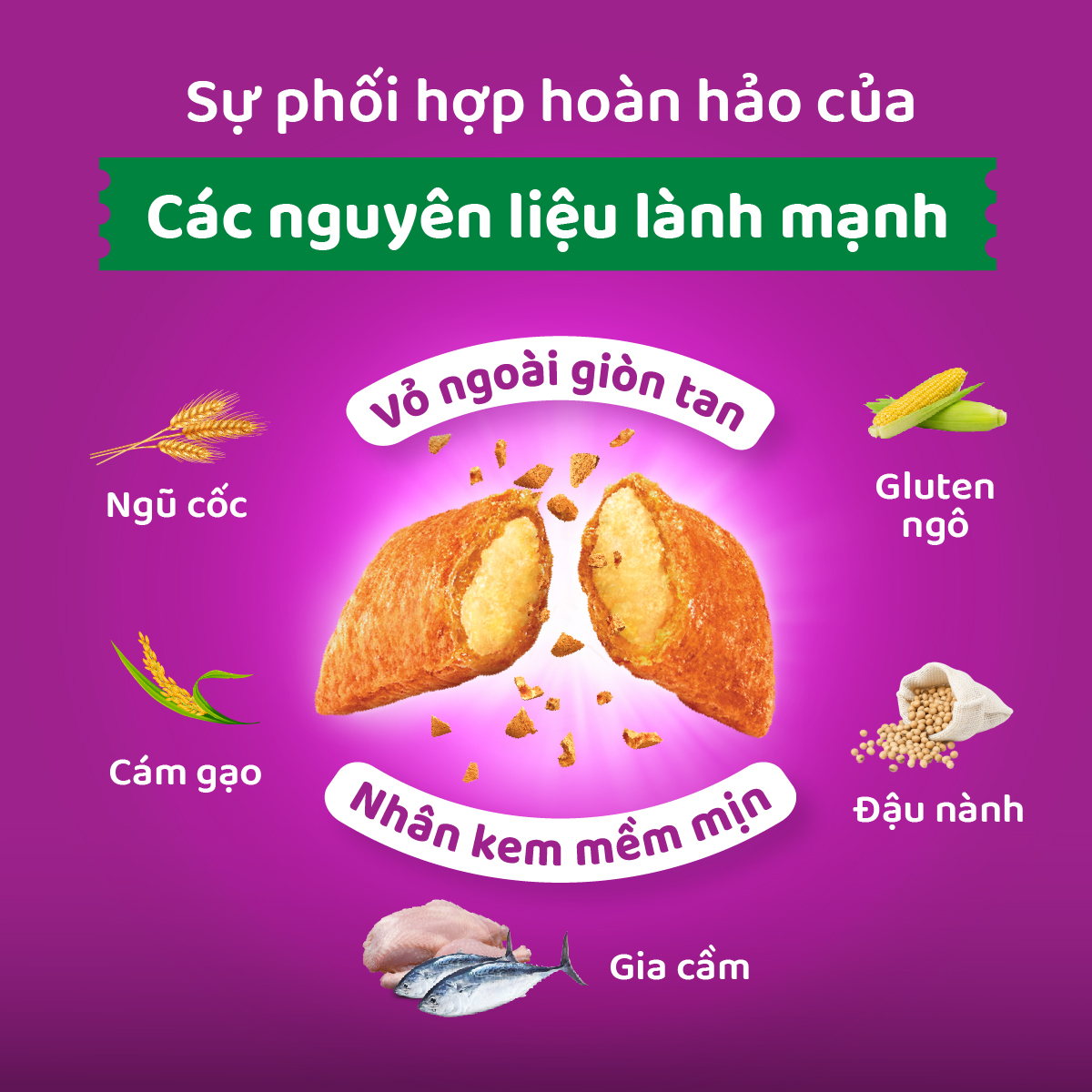 Thức ăn mèo Whiskas túi 1.2kg