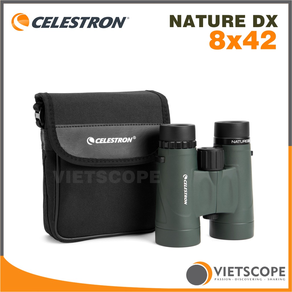 Ống nhòm 2 mắt Celestron Nature DX 8x42 - Ống nhòm roof du lịch dã ngoại