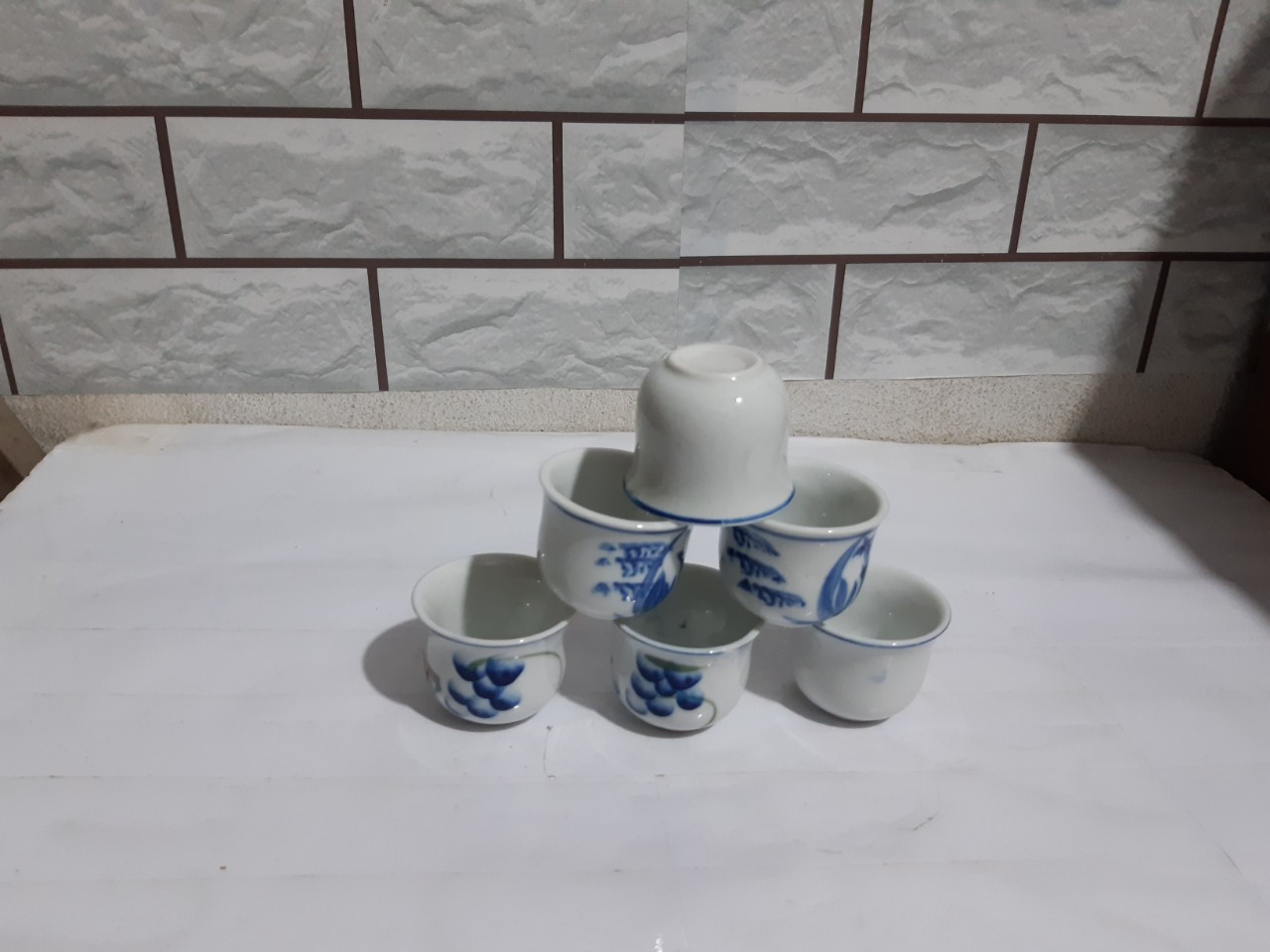 Chum / Tách Trà mẫu Xưa Dân Dã 