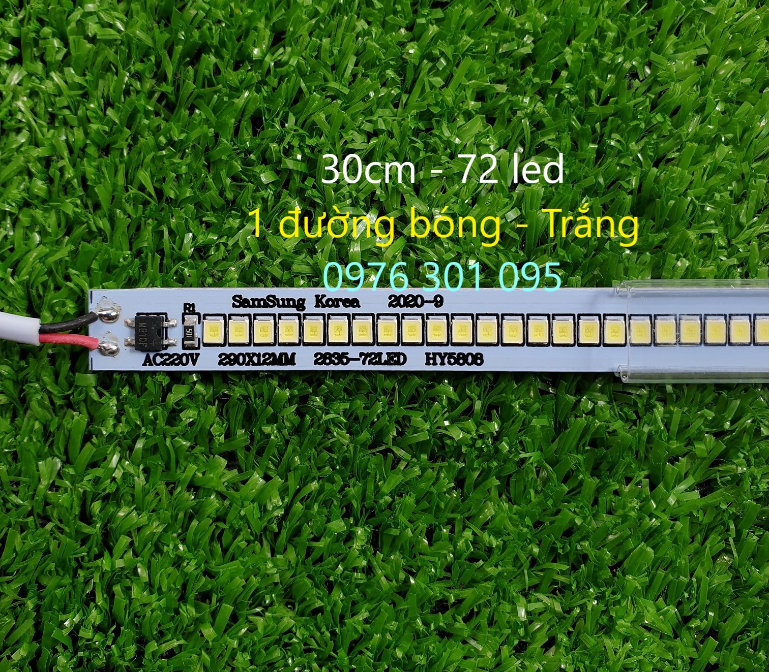 Đèn Led Thanh 220v - Dài 30cm (Trắng - Vàng)