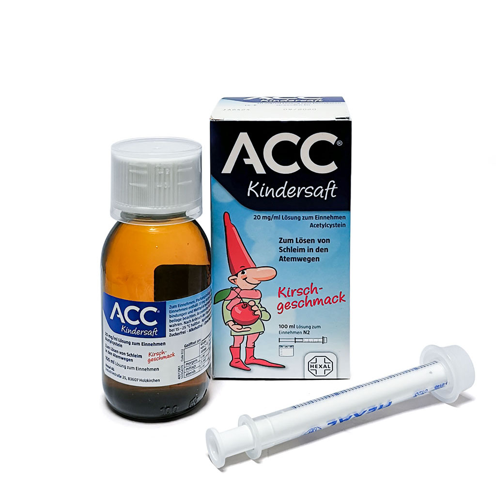 Siro Giảm Ho Long Đờm ACC Kindersaft 100ml