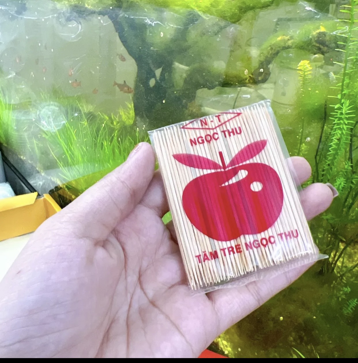 Combo 10 bịch tăm tre xỉa răng Ngọc thu cao cấp