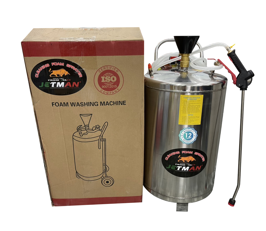[HCM]Bình rửa xe bọt tuyết inox 304 Jetman 80L
