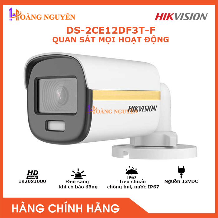 [HCM][NHÀ PHÂN PHỐI] Camera HIKVISION DS-2CE12DF3T-F 2.0Mp – Camera Giám Sát An Ninh – Công Nghệ Hoàng Nguyễn