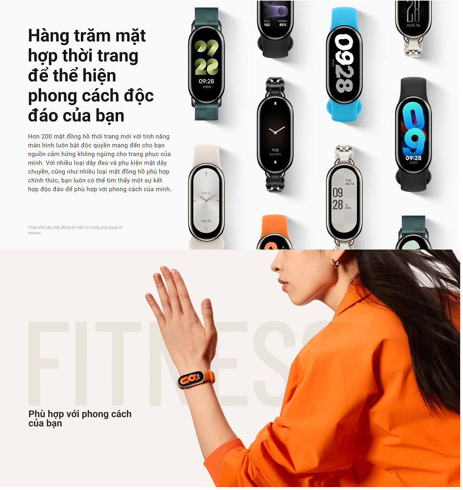 Mi Band 8-smartwatch Xiaomi smart band 8-authentic