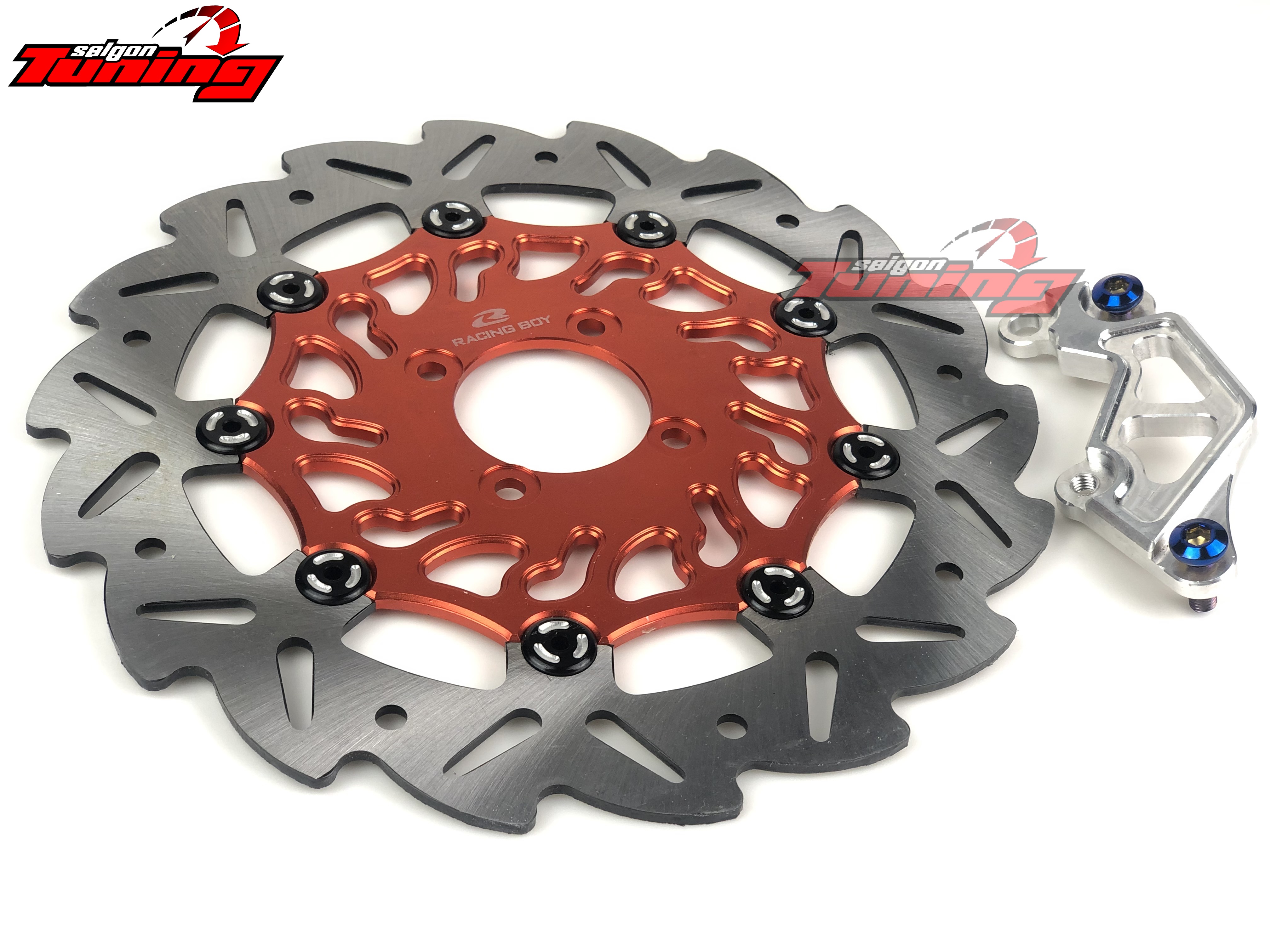 [HCM]Đĩa thắng trước Exciter 135/150 và pas gắn SaigonTuning