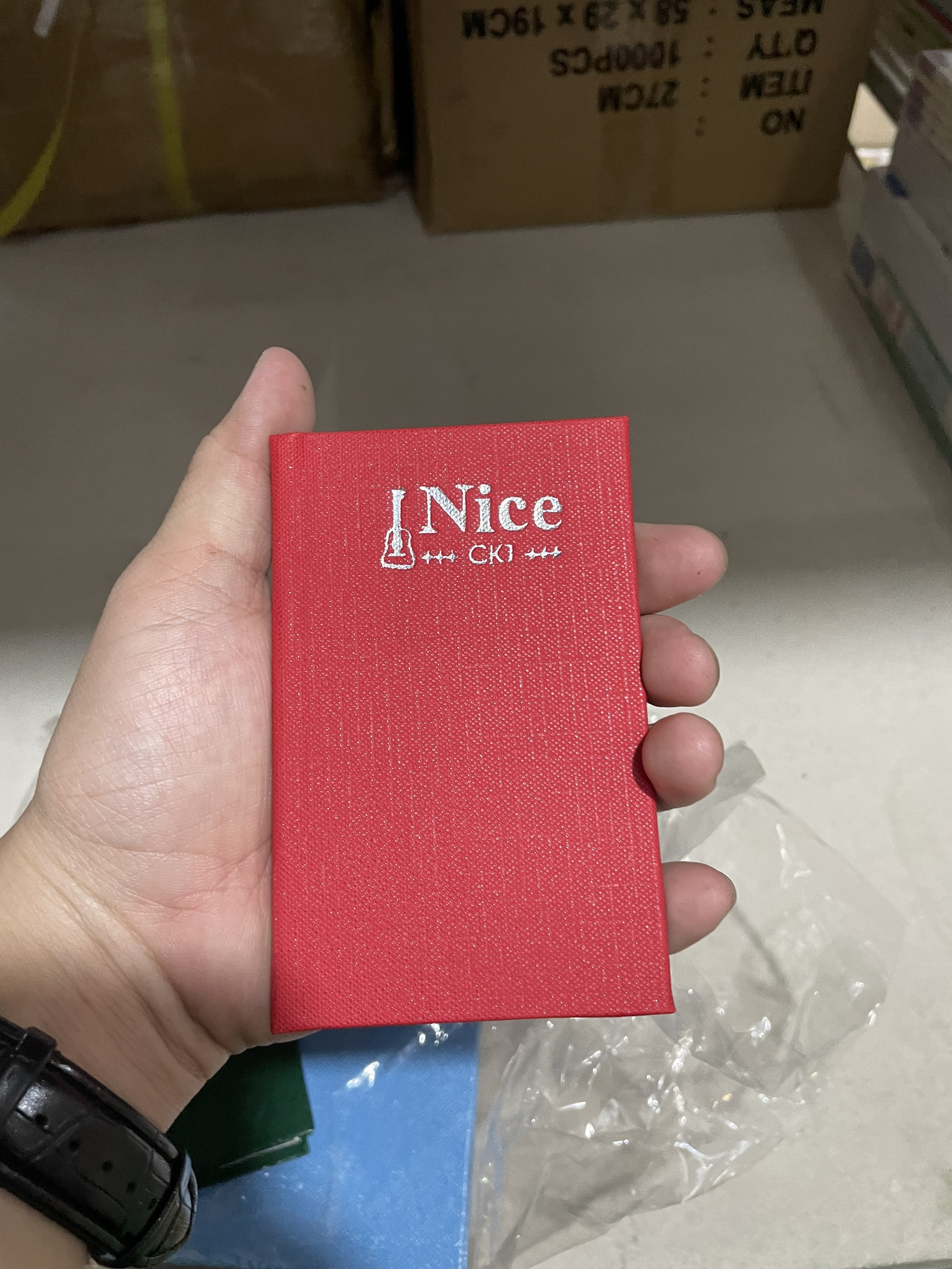 (1 Quyển) Sổ da CK1 ĐB (6,5x10,5cm) - 144 trang