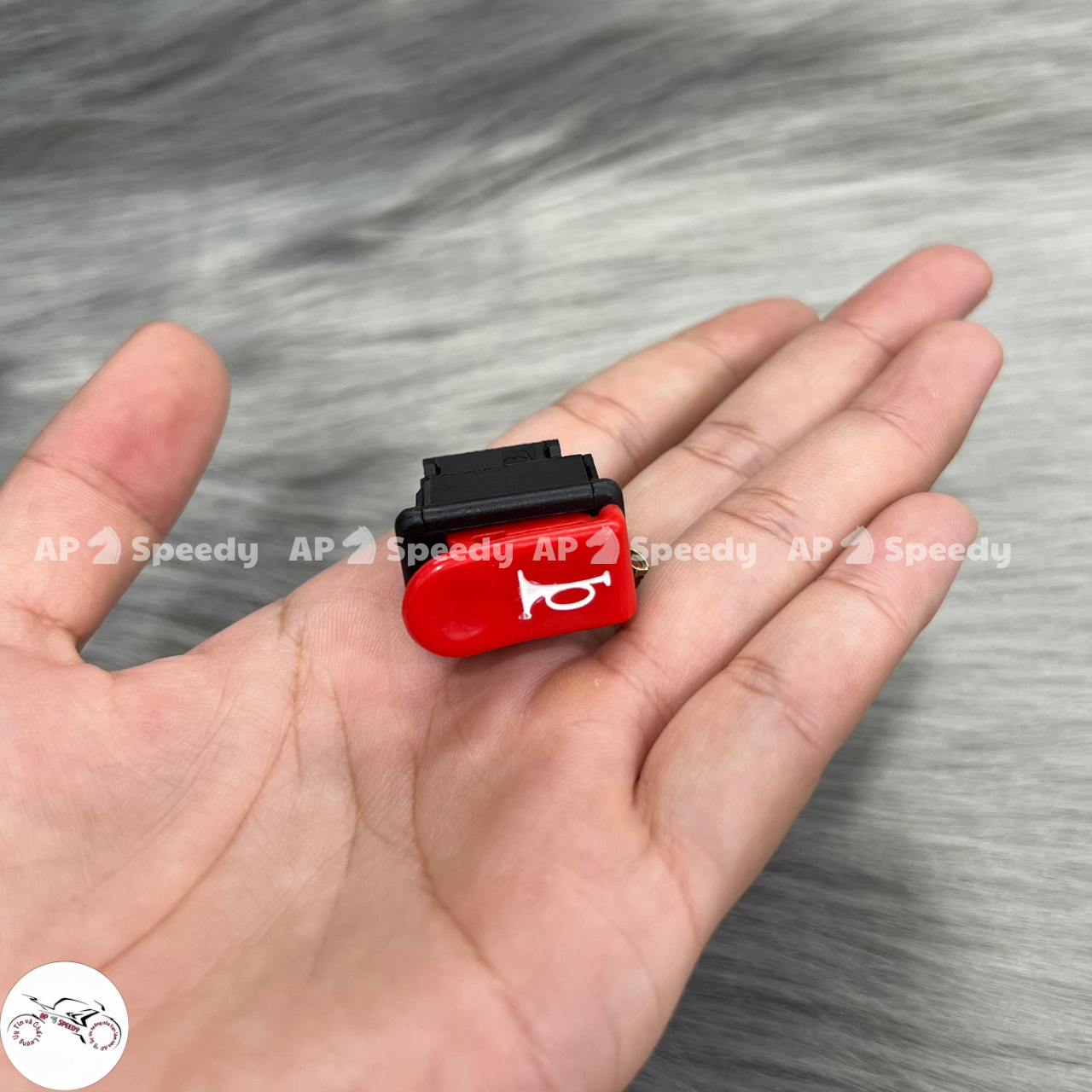 Nút công tắc đỏ gắn thông dụng dòng xe  Honda (tắt máy tạm thời, nút đề, nút kèn) [CHÍNH HÃNG]