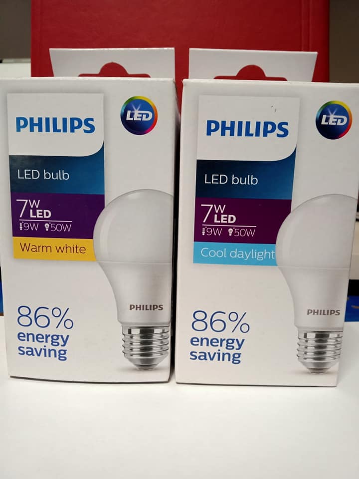 Bóng đèn LED Bulb 7w E27 Philips HV 1PF/20 GMGC , vàng
