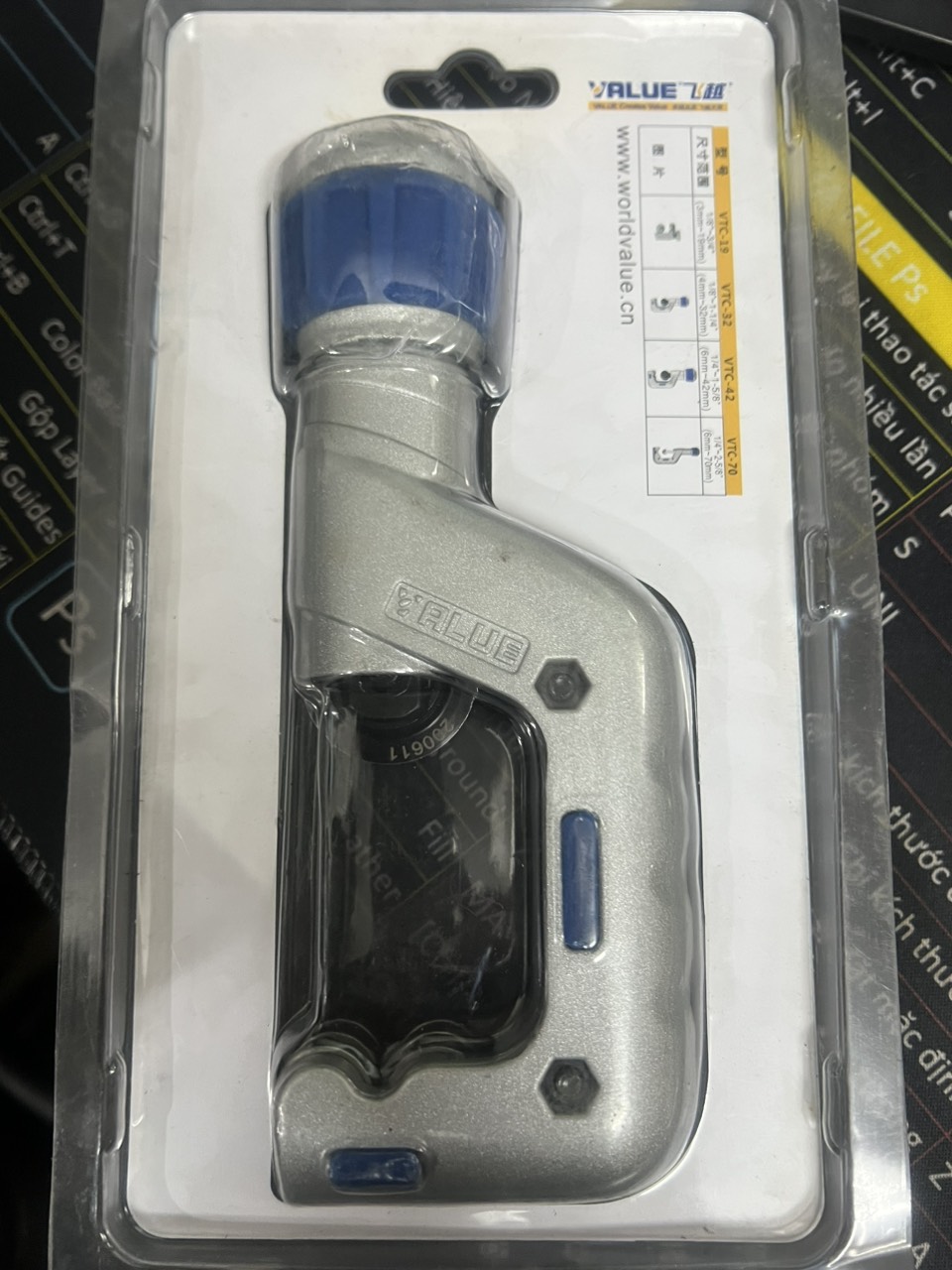 [HCM]Dụng cụ cắt ống đồng cỡ to VALUE VTC-42