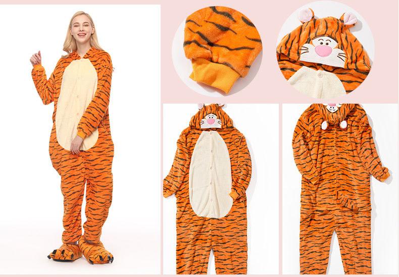 Bộ Đồ Thú Pijama Hổ Vằn