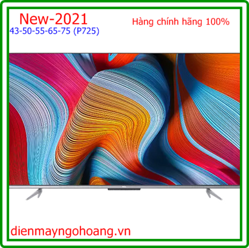 Bảng giá Android Tivi TCL 4K 50 inch 50P725