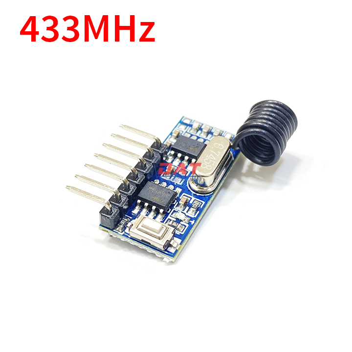 Mạch thu rf 433mhz học lệnh kd7