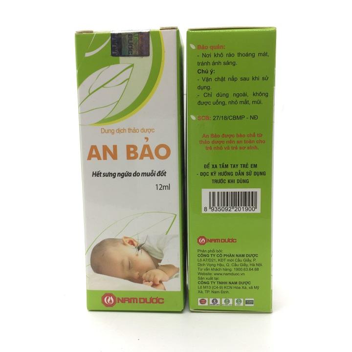Dung dịch thảo dược bôi muỗi đốt An Bảo