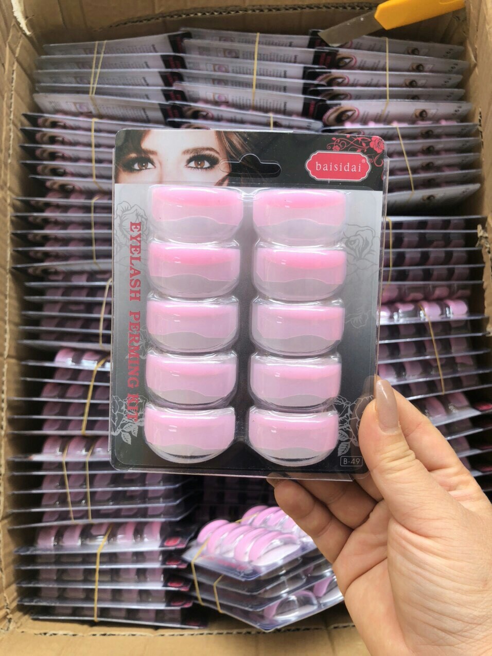 trục uốn mi silicon ( 1 vỉ )