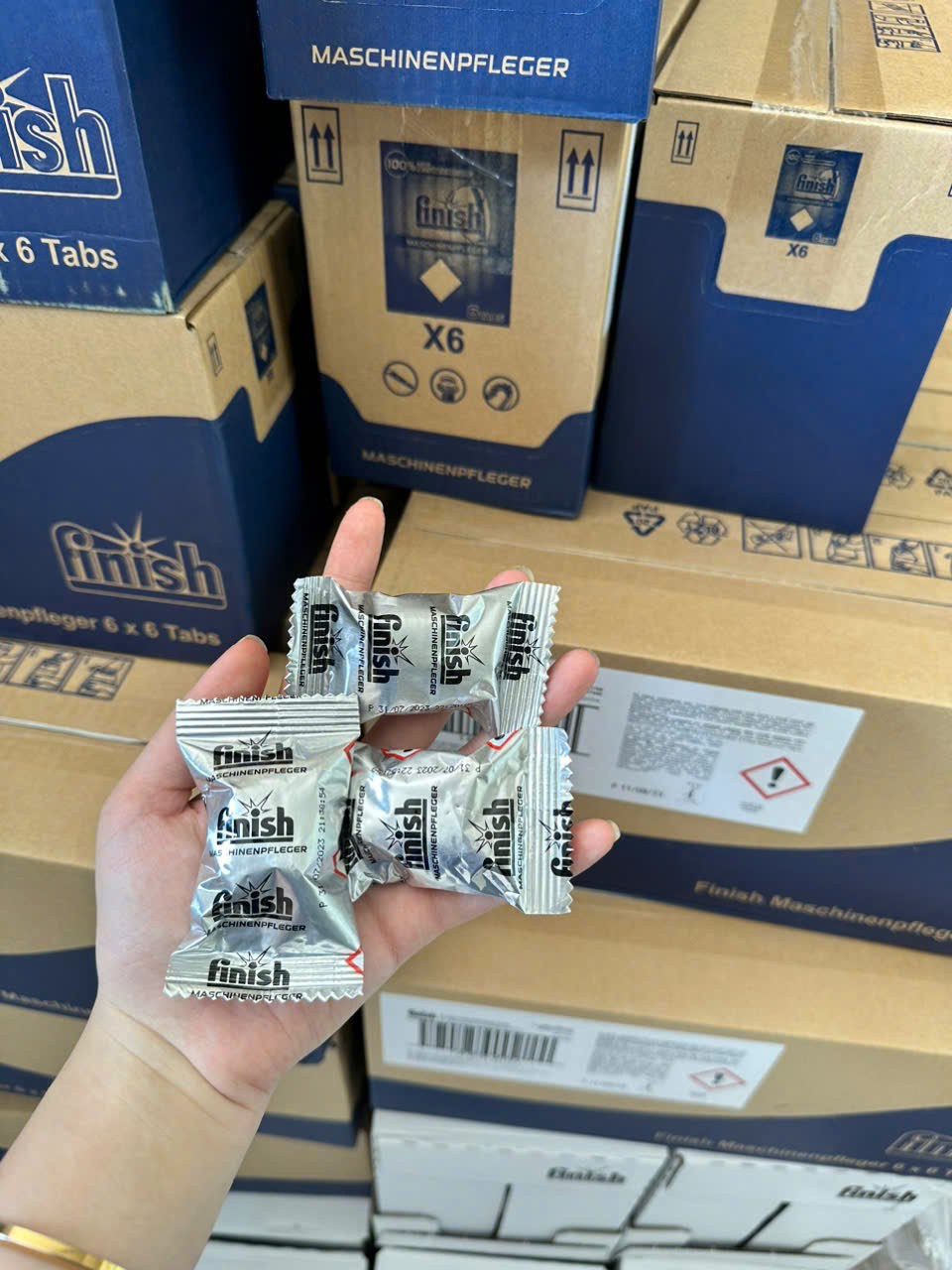Viên Vệ Sinh Máy Rửa Bát Finish