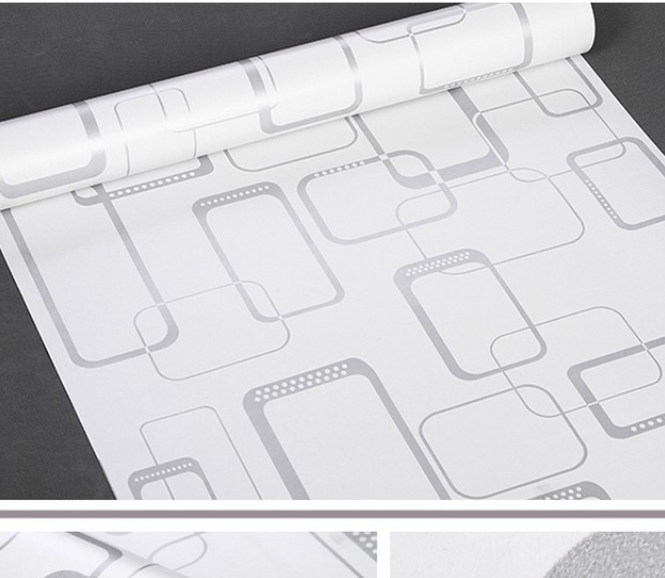 [HCM]5m Decal GiấY Dán TườNg Ô Vuông TrắNg