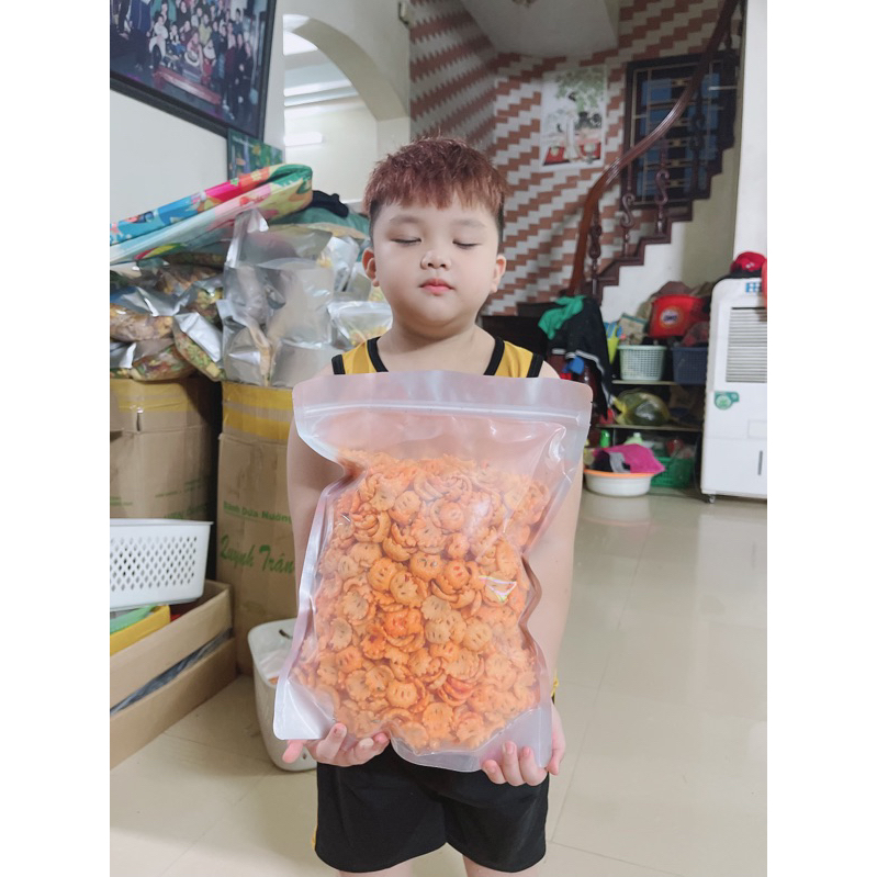1kg snack cua phô mai cay thái cực ngon