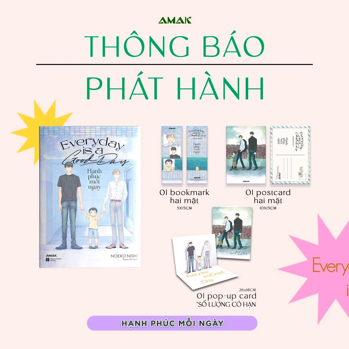 Truyện tranh - everyday is a good day - hạnh phúc mỗi ngày