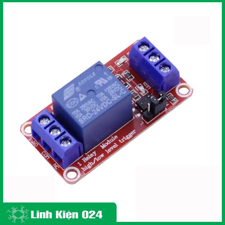 Module relay 24VDC 1 kênh / 2 kênh High/Low