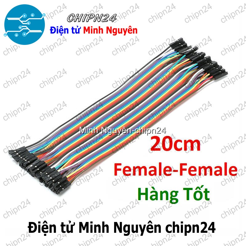 [20 sợi] (P86) Dây Cắm Test Board 20cm Cái-Cái Hàng Tốt - HH003753
