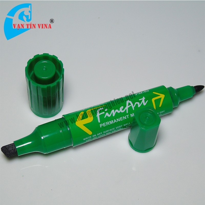 [HCM]Bút lông dầu Queen PM-02 (xanh lá) (1  hộp 12 cây)
