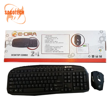 Bộ Chuột Bàn Phím Eblue Ec 888BK E-Dra