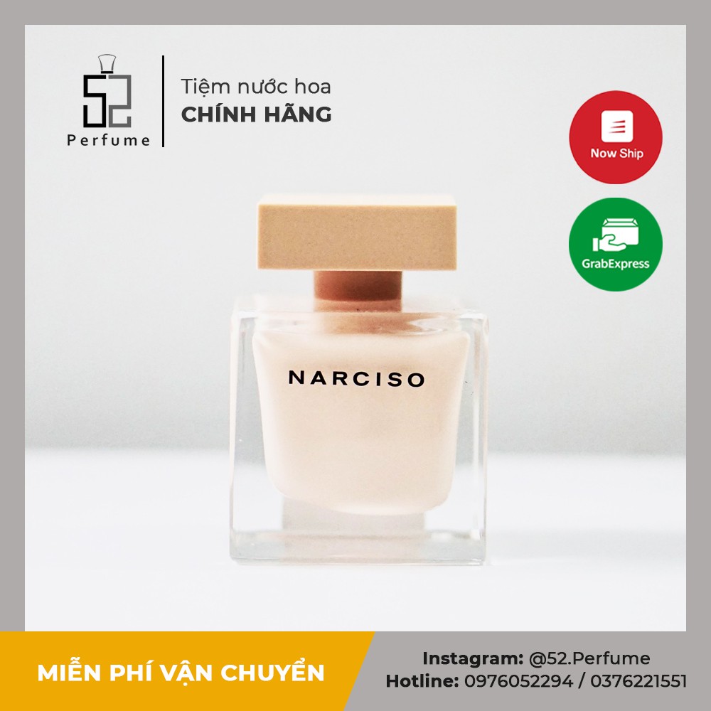 [MẪU THỬ] Nước hoa nữ Narciso Poudree (Nar Hồng Lùn) - 52.Perfume