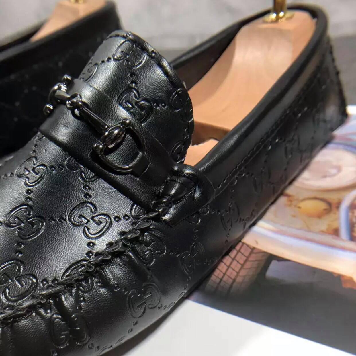 Giầy lười Da sần xích nam 38-43