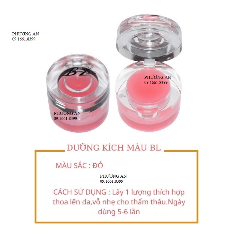 Dưỡng Môi BL Cao Cấp Kích Màu Phun Xăm