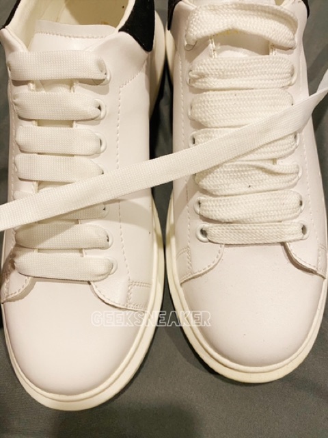 Dây Giày Lụa Cho Giày Alexander Mc Queen , Mcqueen Geeksneaker