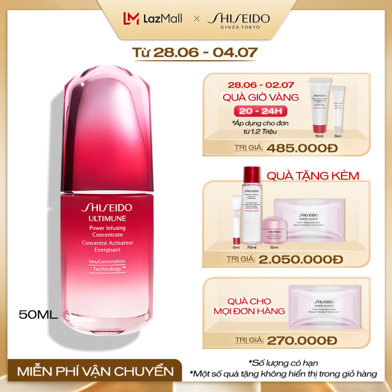 Tinh chất dưỡng da Shiseido Ultimune Power Infusing Concentrate N 50ml cao cấp